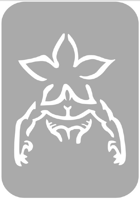 Szablon do tatuażu - Stranger Things 35D