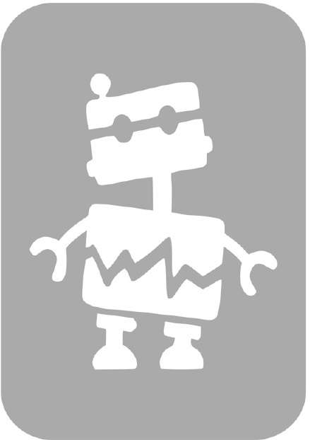 Szablon do tatuażu - Roboty 48D