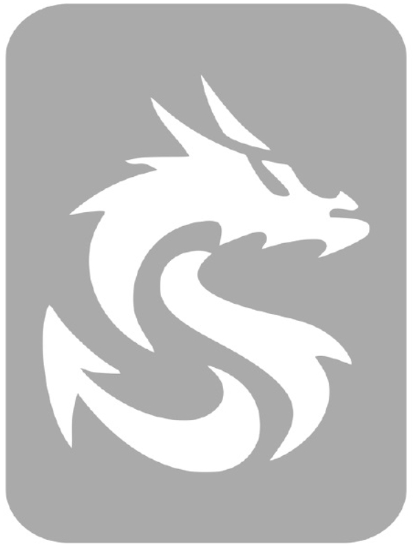 Szablon do tatuażu - Smoki 35F