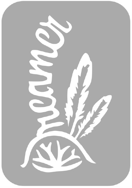 Szablon do tatuażu - Piórka 18N