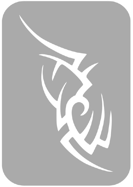 Szablon do tatuażu - Tribal 50H