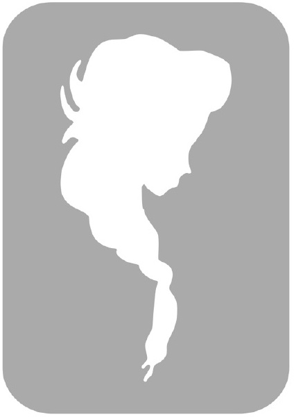 Szablon do tatuażu - bajkowe 44H