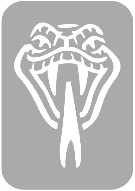 Szablon do tatuażu - Wąż 35I