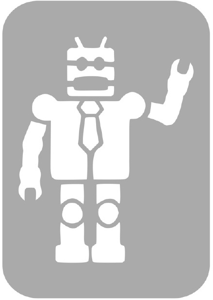 Szablon do tatuażu - Roboty 48I