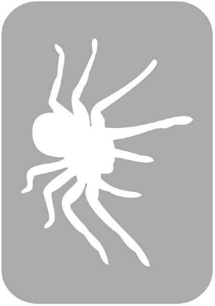 Szablon do tatuażu - Pająki 30J