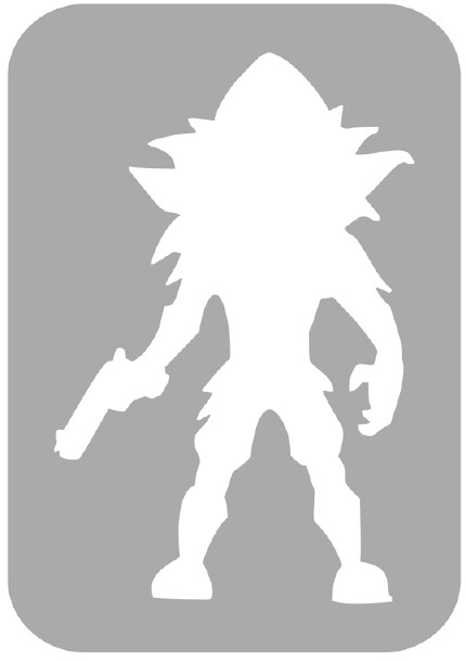 Szablon do tatuażu - Fortnite 49J