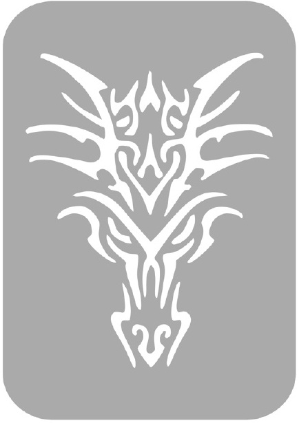 Szablon do tatuażu - Tribal 50L