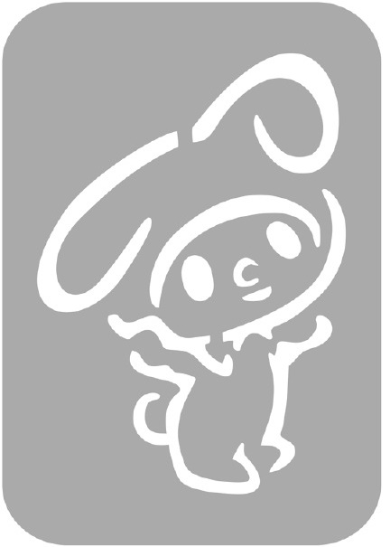 Szablon do tatuażu - Bajkowe 47M