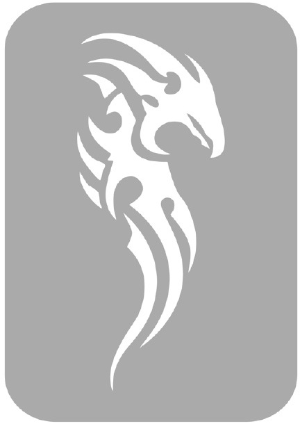 Szablon do tatuażu - Tribal 50M