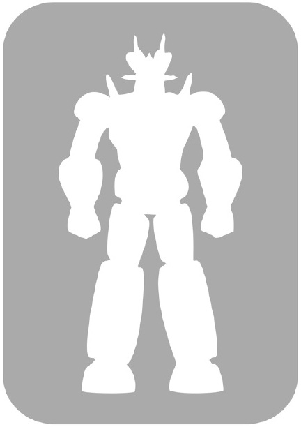 Szablon do tatuażu - Roboty 48N