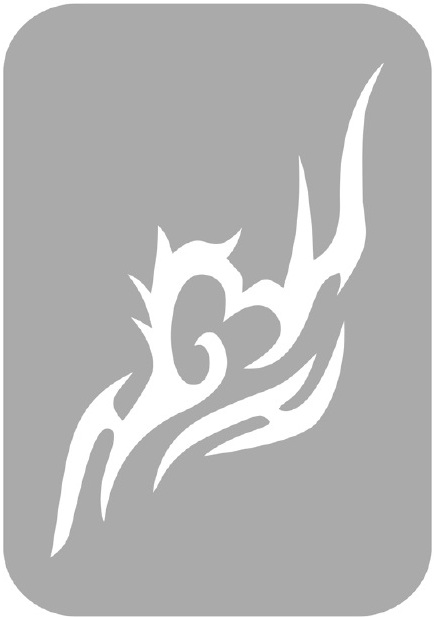 Szablon do tatuażu - Tribal 50O