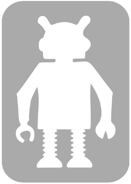 Szablon do tatuażu - Roboty 48P