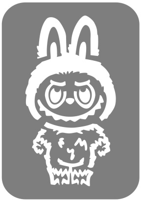 Szablon do tatuażu - Maskotka